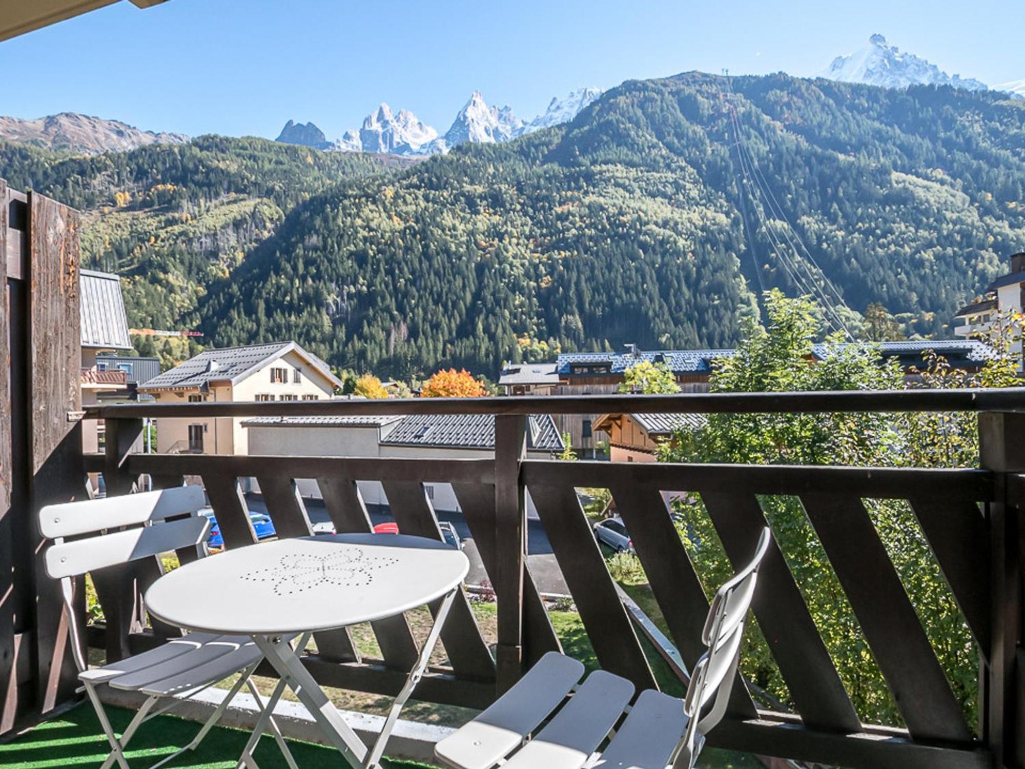 Apartamento : Charmant, Balcon Vue Mont-blanc, Parking, Wifi, Animaux Acceptes - Fr-1-343-221